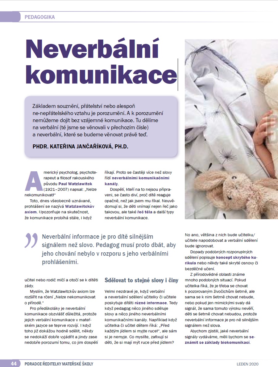 Neverbální komunikace